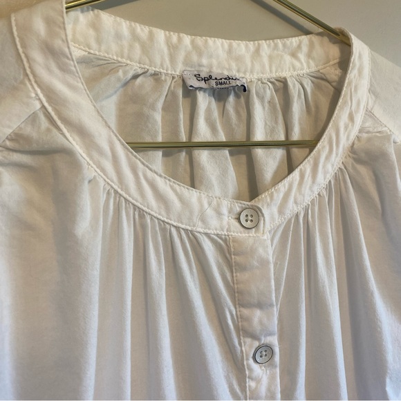 ⭐️ LOWEST ⭐️ Splendid Mandarin Collar Button Up Shirt - Picture 3 of 3